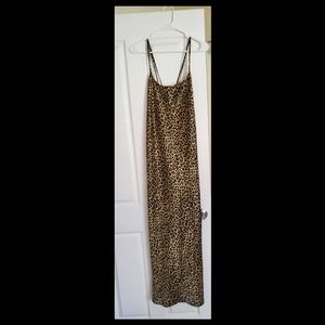 Animal Print Victoria's Secret Satin Slip XL🤎